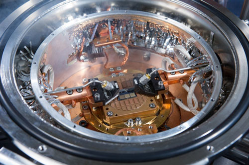 silicon-germanium chips and measurements probes