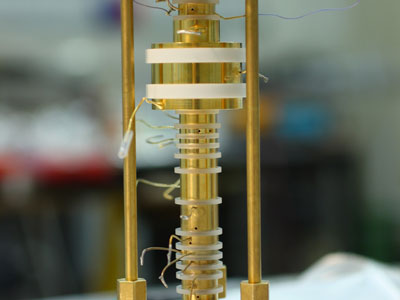 Penning trap to determine the mass of an electron