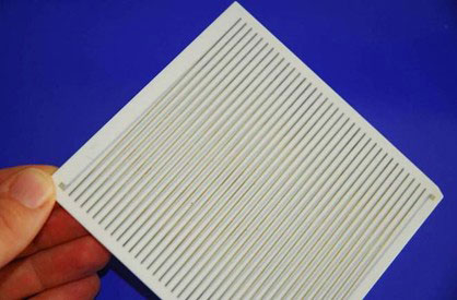 Fully Inkjet-printed TEG structure on ceramic substrate