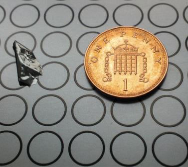 A single macroscopic flake of TGCN