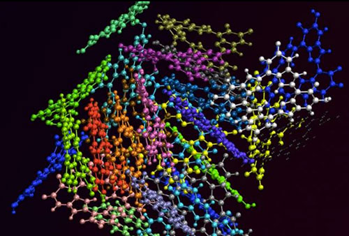 eumelanin aggregate structures