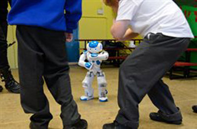 knee-high humanoid robot