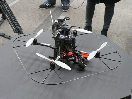 SECOM provate drone