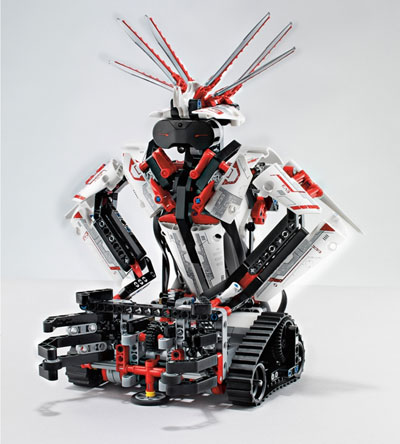 LEGO mindstorms EV3 programmable robots controlled by smartphone