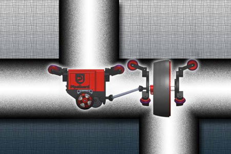 robotic pipe inspection system