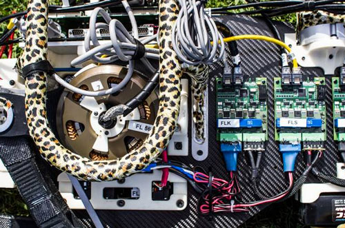 MIT cheetah-bot high-torque-density motors and amplifier