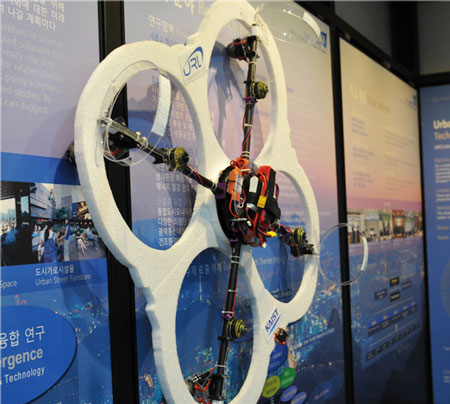 The CAROS wall-climbing drone