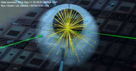 Higgs Data with Quantum Processors