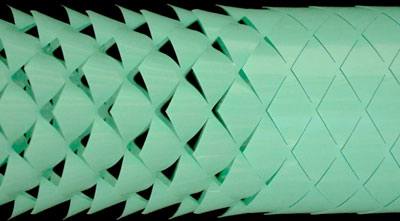 programmable kirigami material enables responsive surfaces