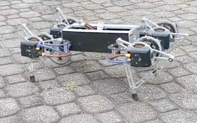 Minitaur brand machine with legs