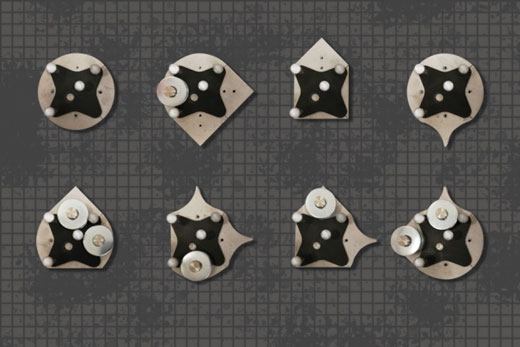 modular objects used in robotic experiment