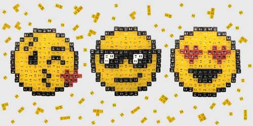 pixel art emojis