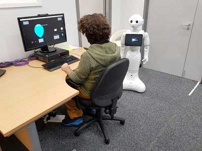A SoftBank Robotics Pepper robot
