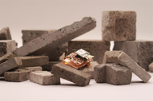robot navigating rubble
