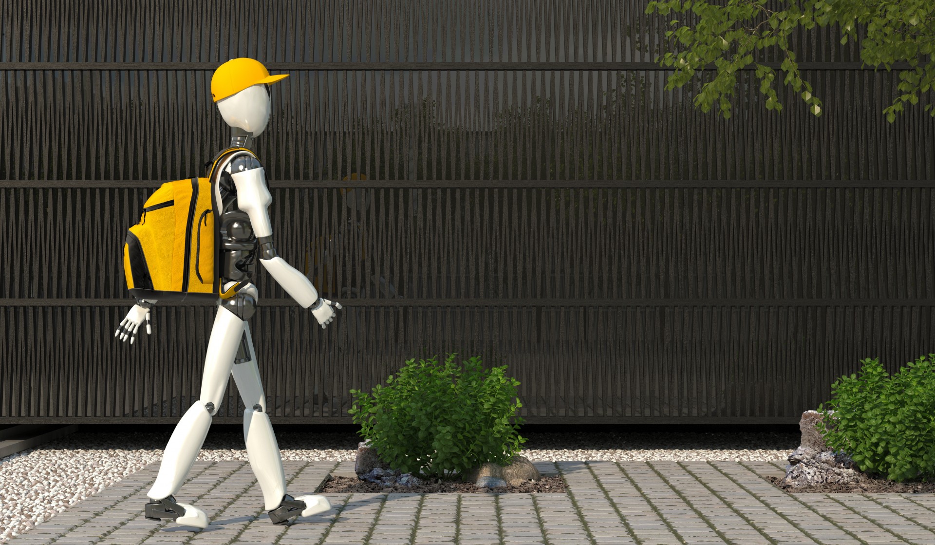humanoid robot walking