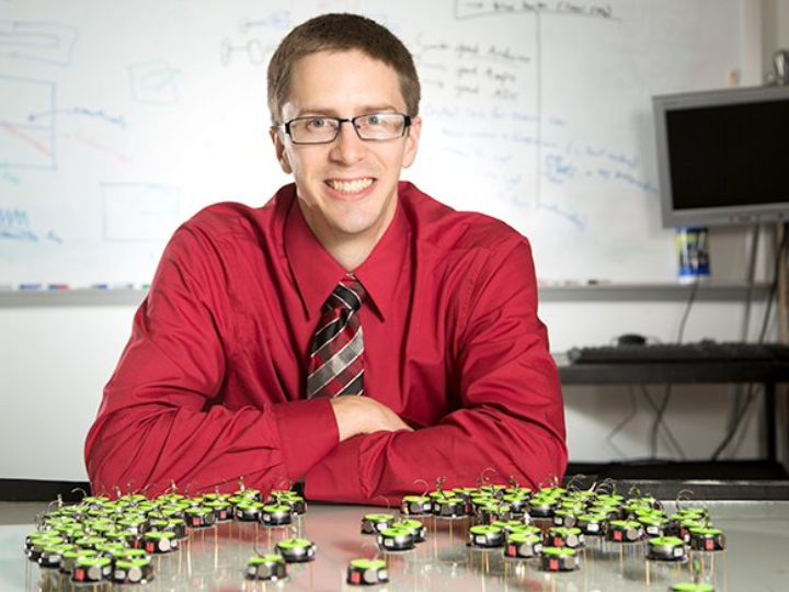 Aaron Becker, associate professor of electrical and computer engineering