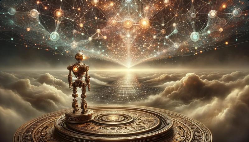 An artificial intelligence contemplates the future of science