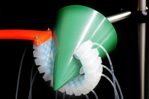 robotic suction cups using suction intelligence to grasp object