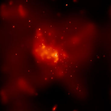 central region of our Milky Way Galaxy as seen by Chandra