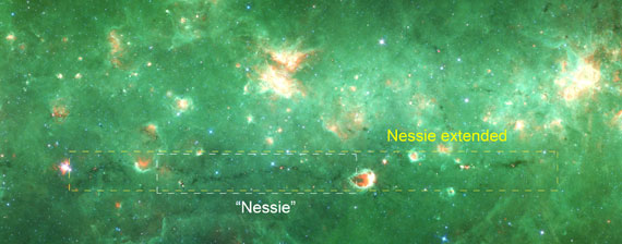 Researchers have identified the first 'bone' of the Milky Way