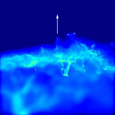 Cosmic Web Stripping removes gas from a very fast dwarf galaxy