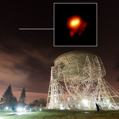 Lovell Telescope & Betelgeuse image