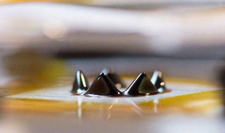 prototype of a ferrofluid ion thruster