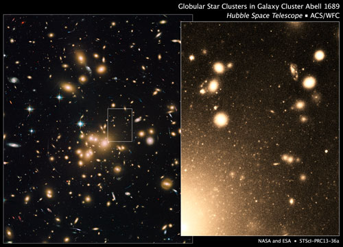 galaxy cluster Abell 1689