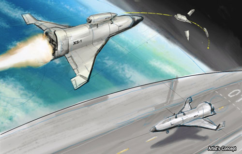 DARPA’s new Experimental Spaceplane (XS-1)