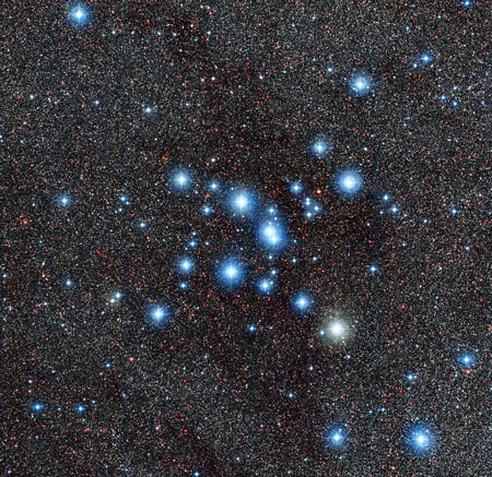 star cluster Messier 7