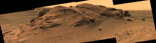 Comanche outcrop on Mars