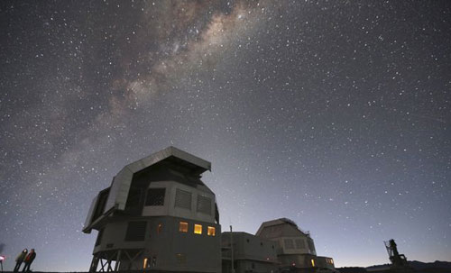 the Magellan Telescopes at Las Campanas Observatory