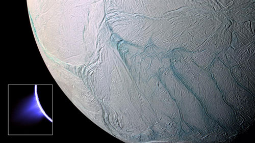 The fountains of Enceladus