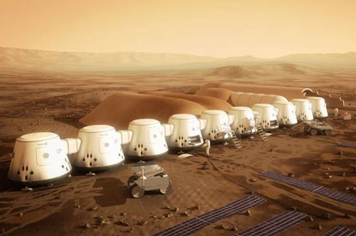 Mars One settlement