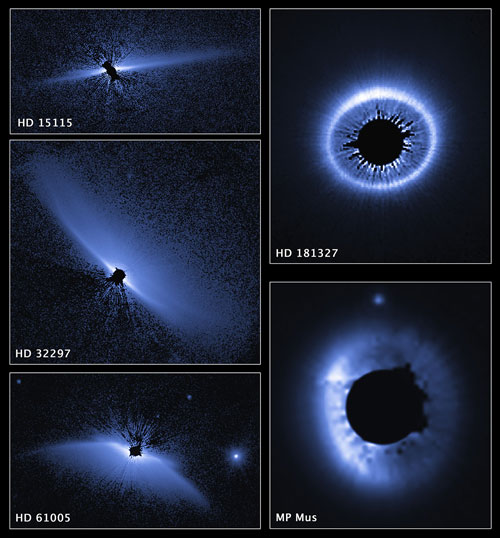 Hubble Survey of Circumstellar Disks