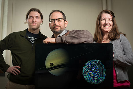 James Stevenson, astronomer Jonathan Lunine and chemical engineer Paulette Clancy