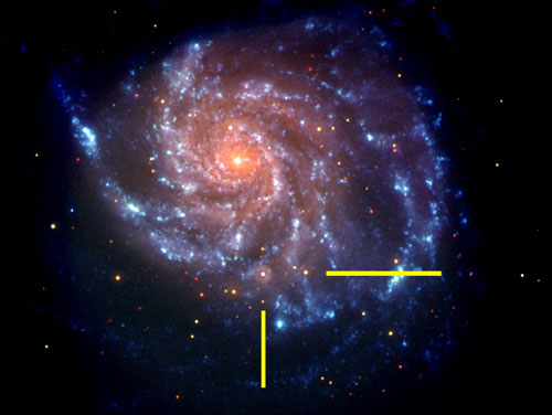 Galaxy M101 After Supernova