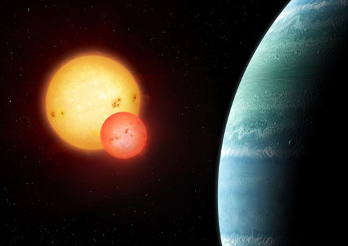Kepler-453 Illustration