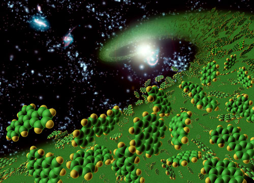 complex organic molecules in space