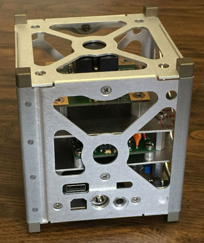 >Prototype of a CubeSat version of the gamma-ray spectrometer