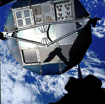 EXOSTACK experiment on Long Duration Exposure Facility