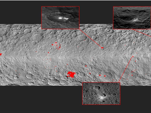 mosaic of the surface of Ceres