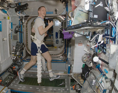 Astronaut Frank De Winne