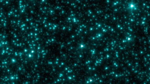 Infrared View of a Sky Area in the Constellation Ursa Major