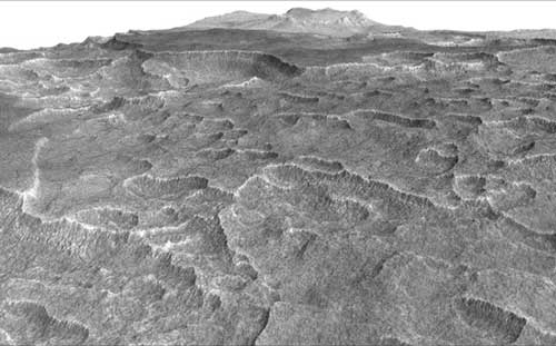 Mars' Utopia Planitia region