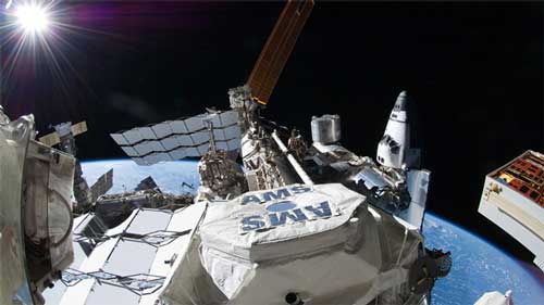 Alpha Magnetic Spectrometer on the ISS