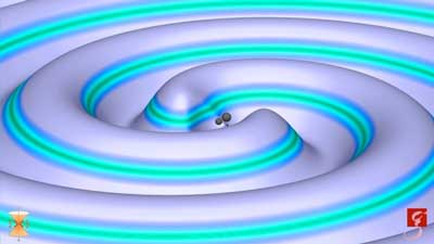 Two black holes with 31 and 25 solar masses merge, thereby emitting gravitational waves