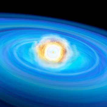 pre-explosion white dwarf triggered by the helium explosion at its surface