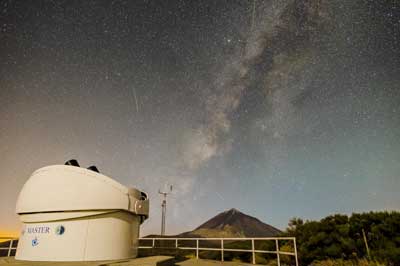 MASTER-IAC robotic telescope at the Teide Observatory