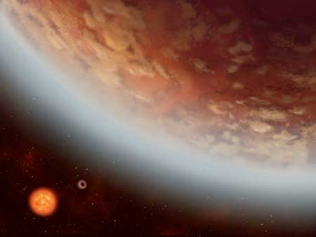 K2-18b and its neighbour, newly discovered K2-18c, orbit the red-dwarf star k2-18 locataed 111 light years away in the constellation Leo